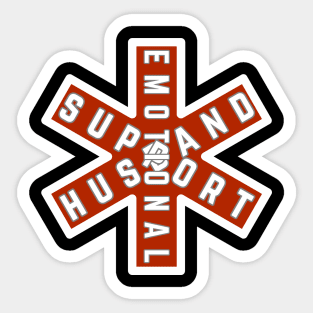 Emotional-Support-Husband Sticker